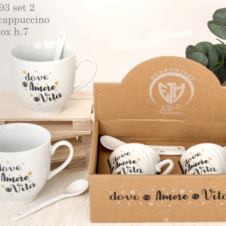 set tazze collezione Fantasia