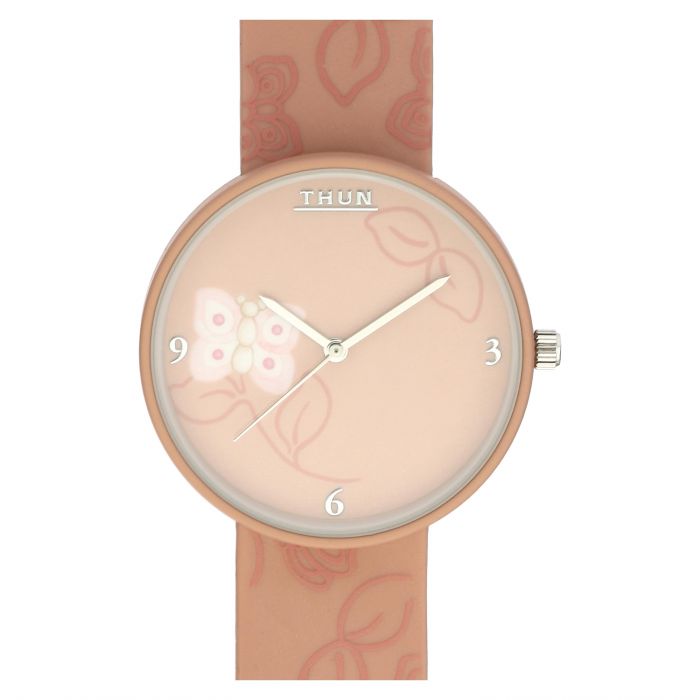 Orologio da polso Country farfalle cassa in metallo smaltato - immagine 2