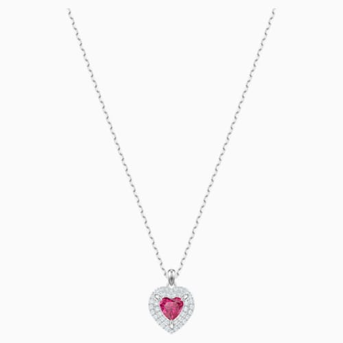 Swarovski - collana cuore rossa