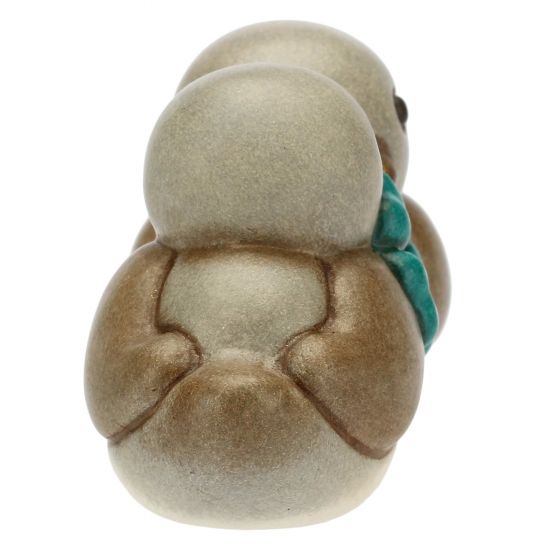 Coppia pettirossi portafortuna mini "Preludio d'inverno" - immagine 3