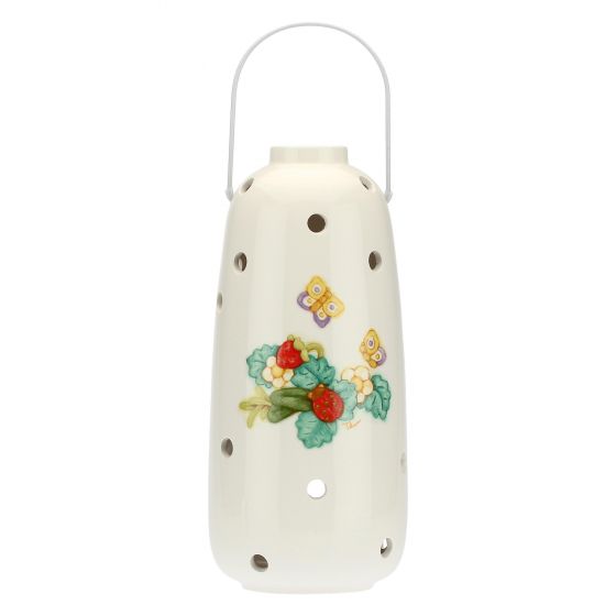 Lanterna per interni ed esterni "Home sweet home" in ceramica - immagine 2