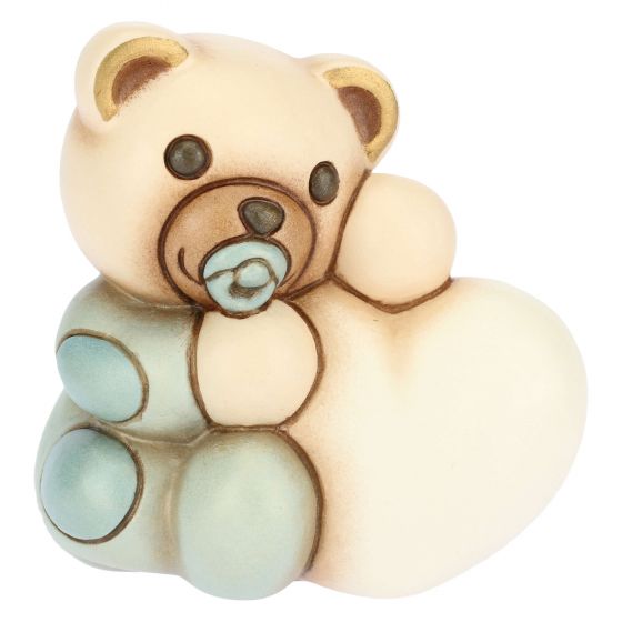 Teddy bimbo piccolo con cuore personalizzabile
