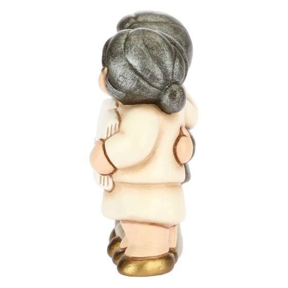 Coppia sposini piccoli nozze d'oro con pergamena personalizzabile - immagine 5