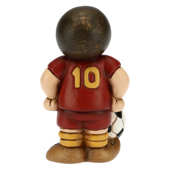 Bimbo calciatore rosso giallo piccolo - immagine 5