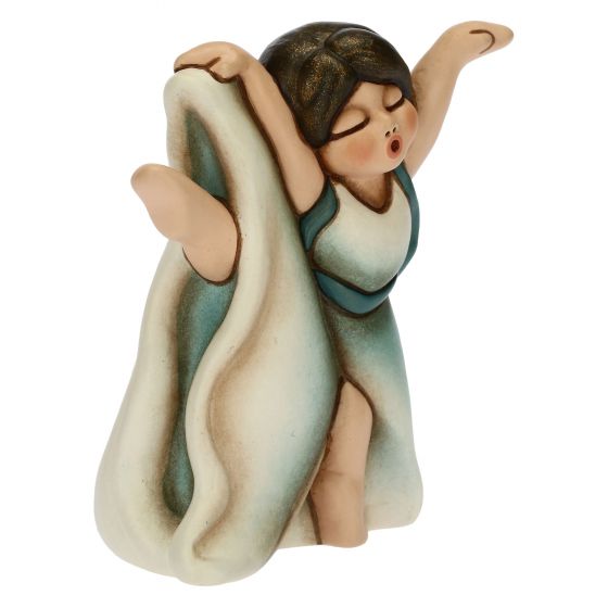 Bimba ballerina piccola con tutù azzurro - immagine 2