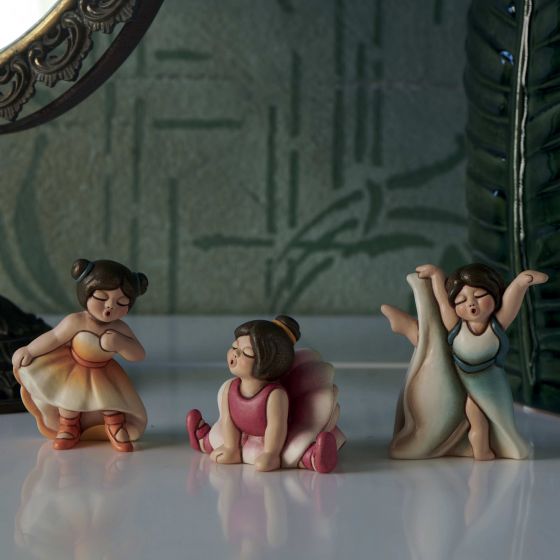 Bimba ballerina piccola con tutù azzurro - immagine 6