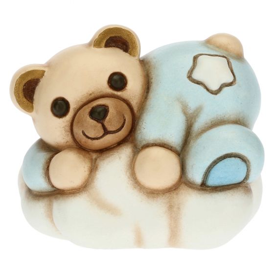 Teddy lui azzurro su nuvola