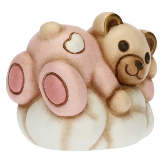 Teddy lei rosa su nuvola - immagine 2