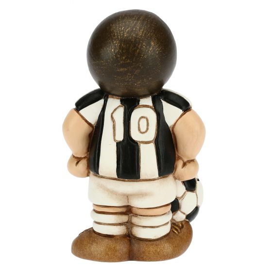 Bimbo calciatore bianco nero piccolo - immagine 3