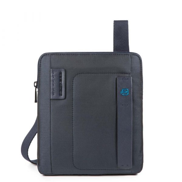 borsello porta iPad air in tessuto e pelle