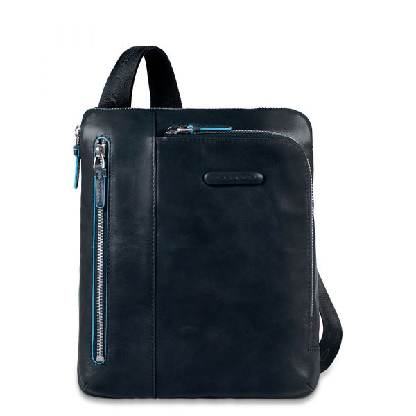 Borsello porta iPad/iPad®Air, doppia tasca frontal Blue Square