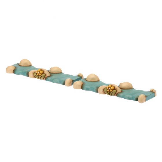 Set 2 pezzi di fiume dritti Presepe classico