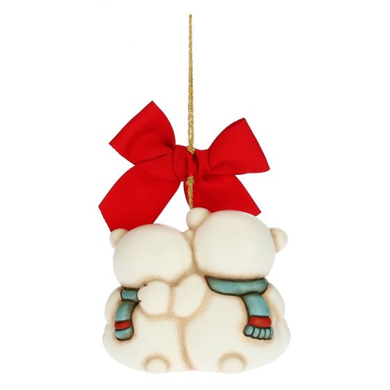 Addobbo per albero di Natale famiglia orso polare Paul maxi - immagine 2