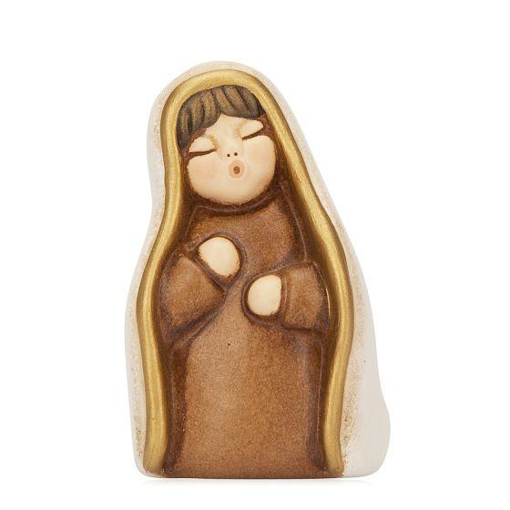 Maria Presepe classico variante bianca