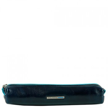 Astuccio portapenne in pelle