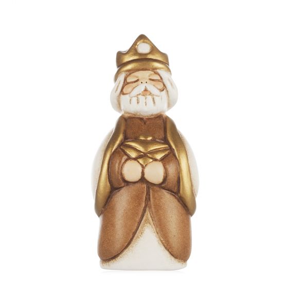 Re Magio mirra Gaspare Presepe classico variante bianca