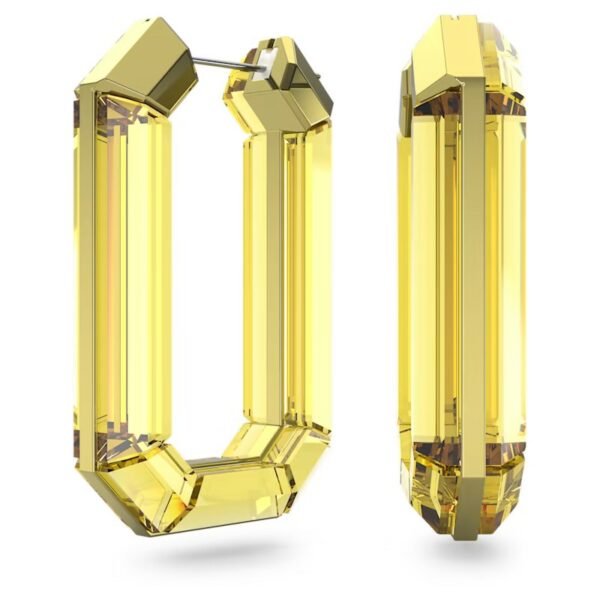 Lucent hoop earrings