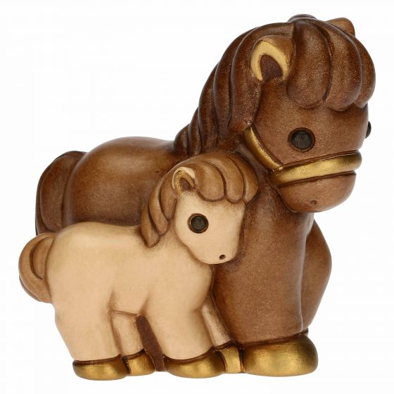 Cavallo con puledro Presepe Classico