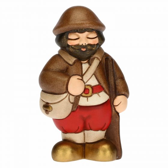 Home Cacciatore Presepe Classico Rosso