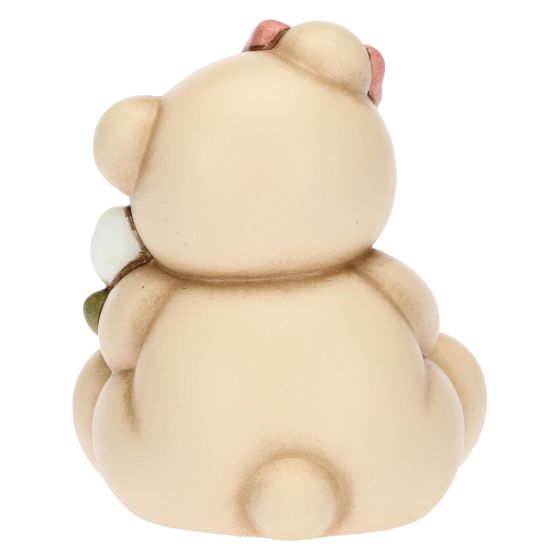 Teddy Prima Comunione lei con giglio - immagine 3