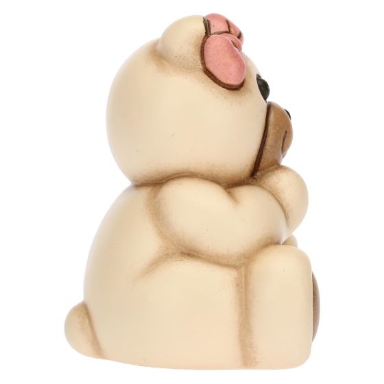 Teddy Prima Comunione lei con giglio - immagine 4