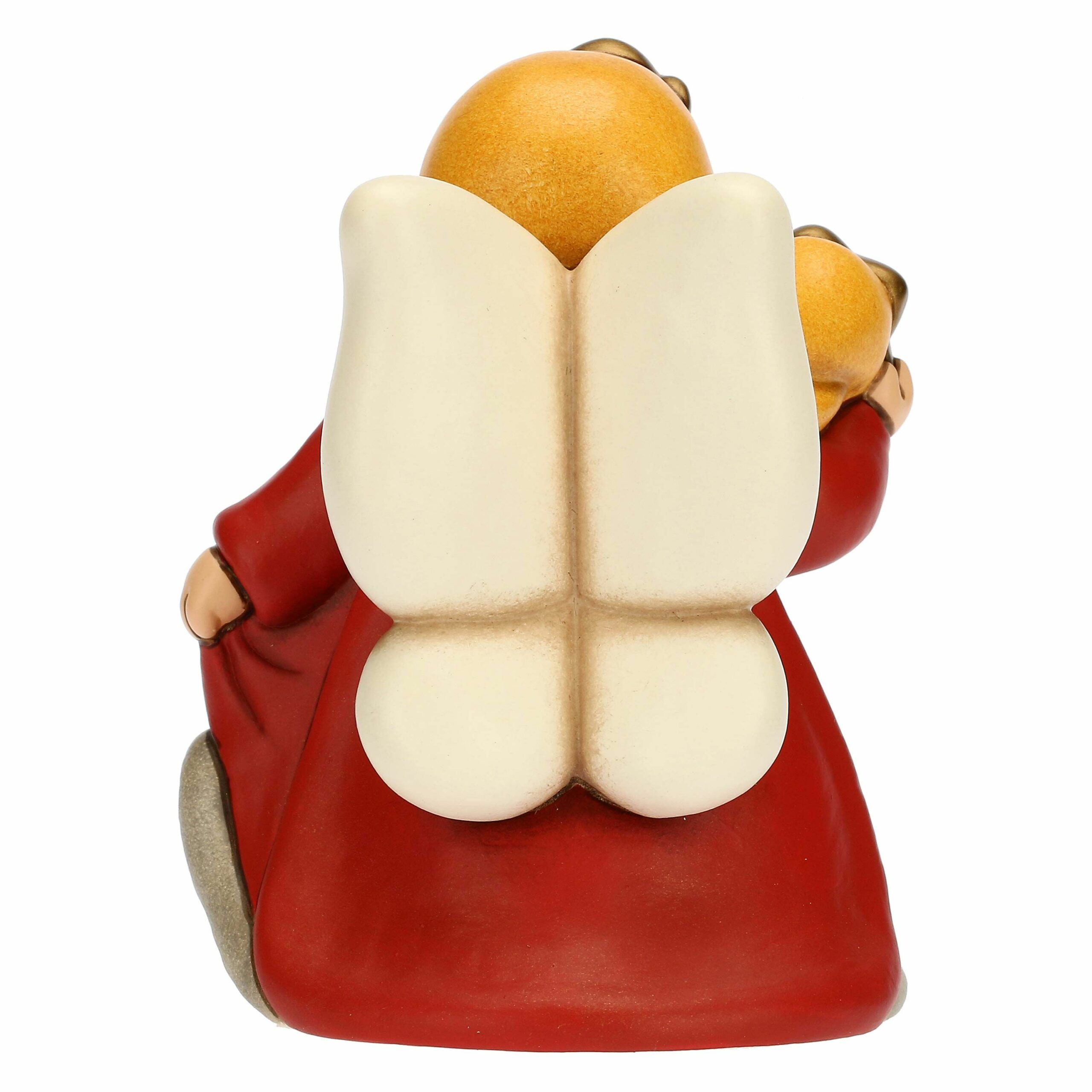 Regina delle Fate Shaila con corona dorata in ceramica Bosco Magico - immagine 3