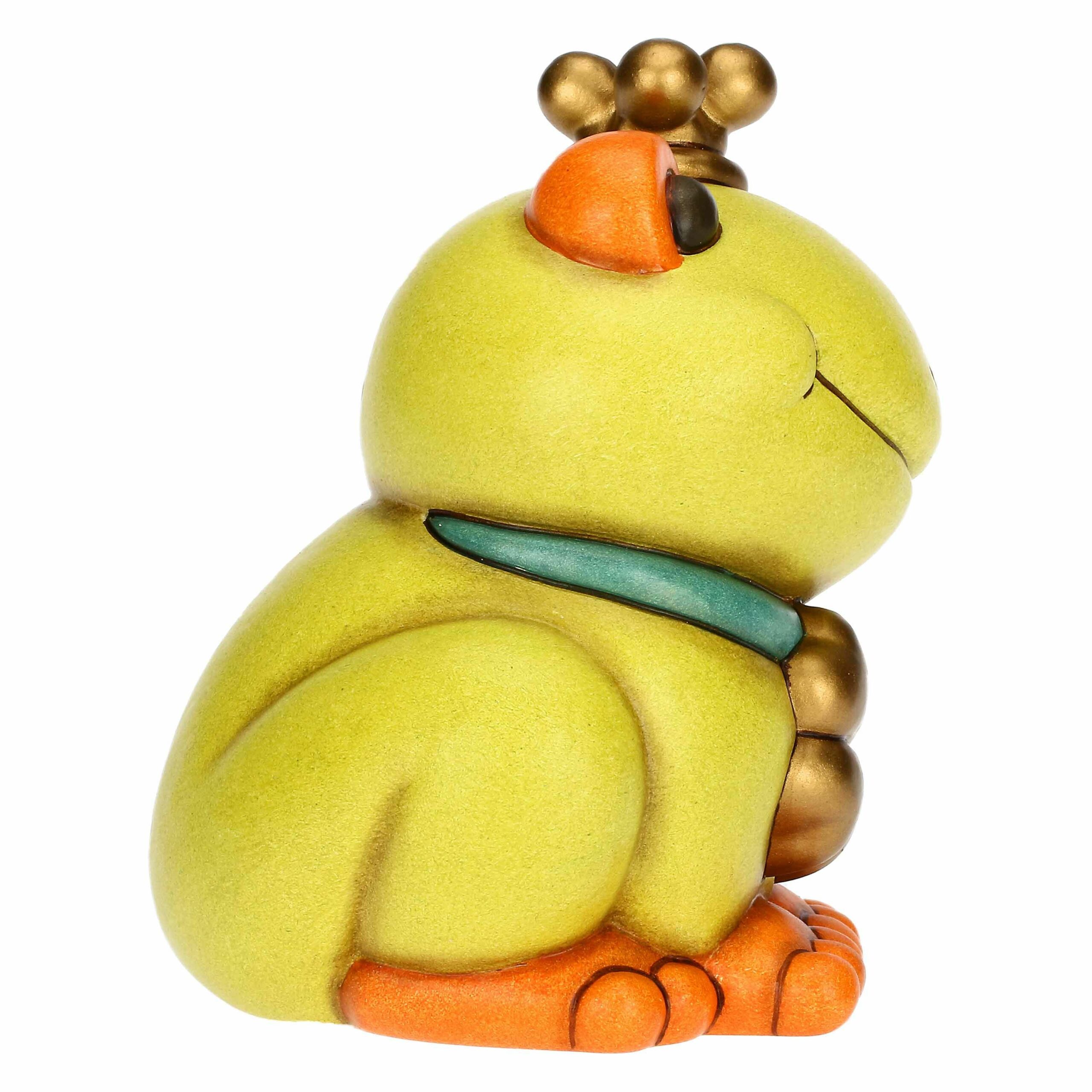 Salvadanaio con rana Franky in ceramica - immagine 4