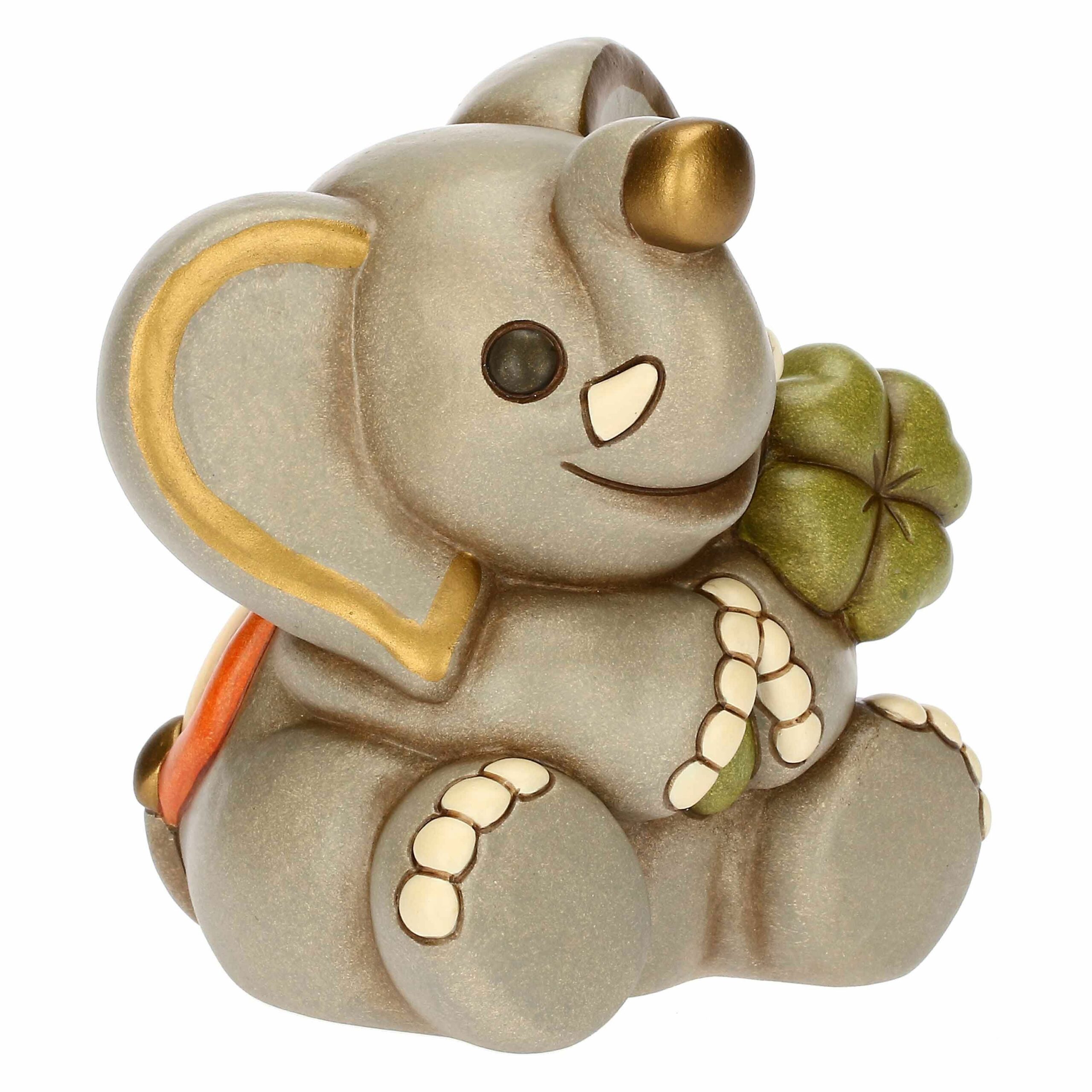 Salvadanaio elefante Elly in ceramica - immagine 4