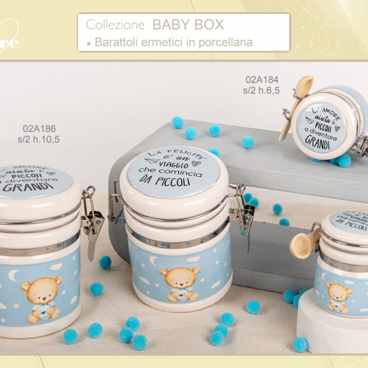 Collezione Baby box celeste