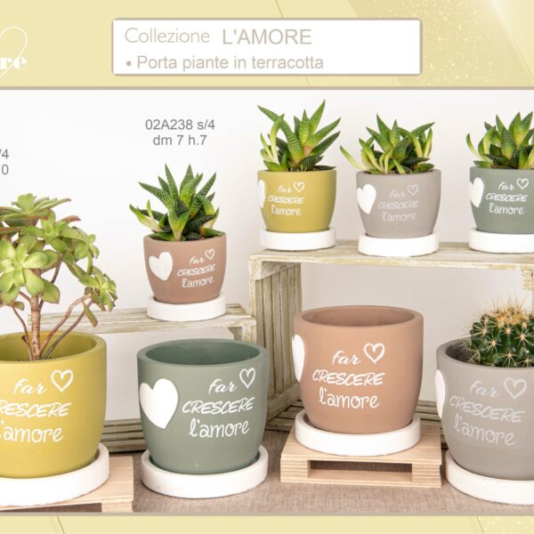 Collezione portapiantine L'amore