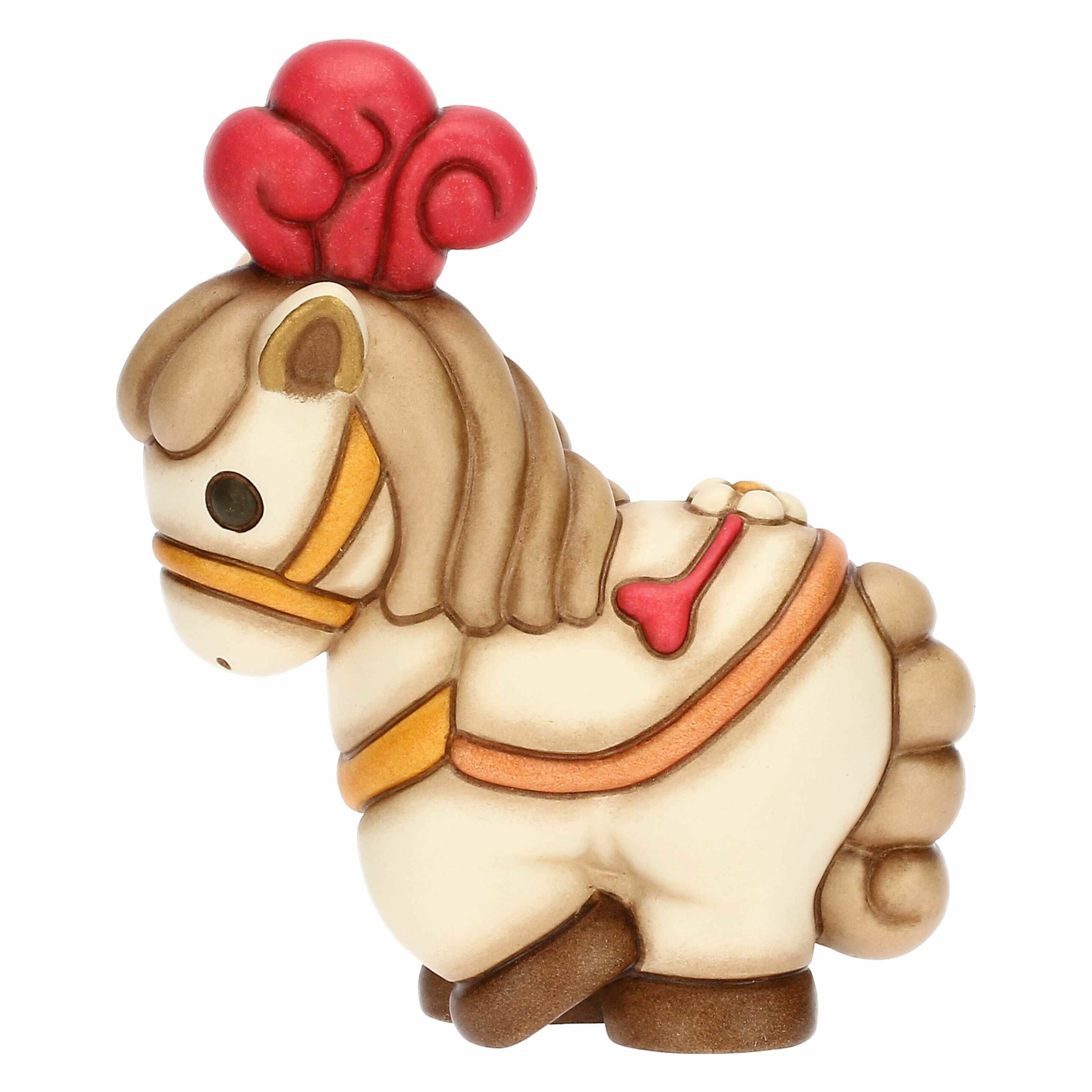 Cavallo Priscilla in ceramica Eolia, medio - immagine 3