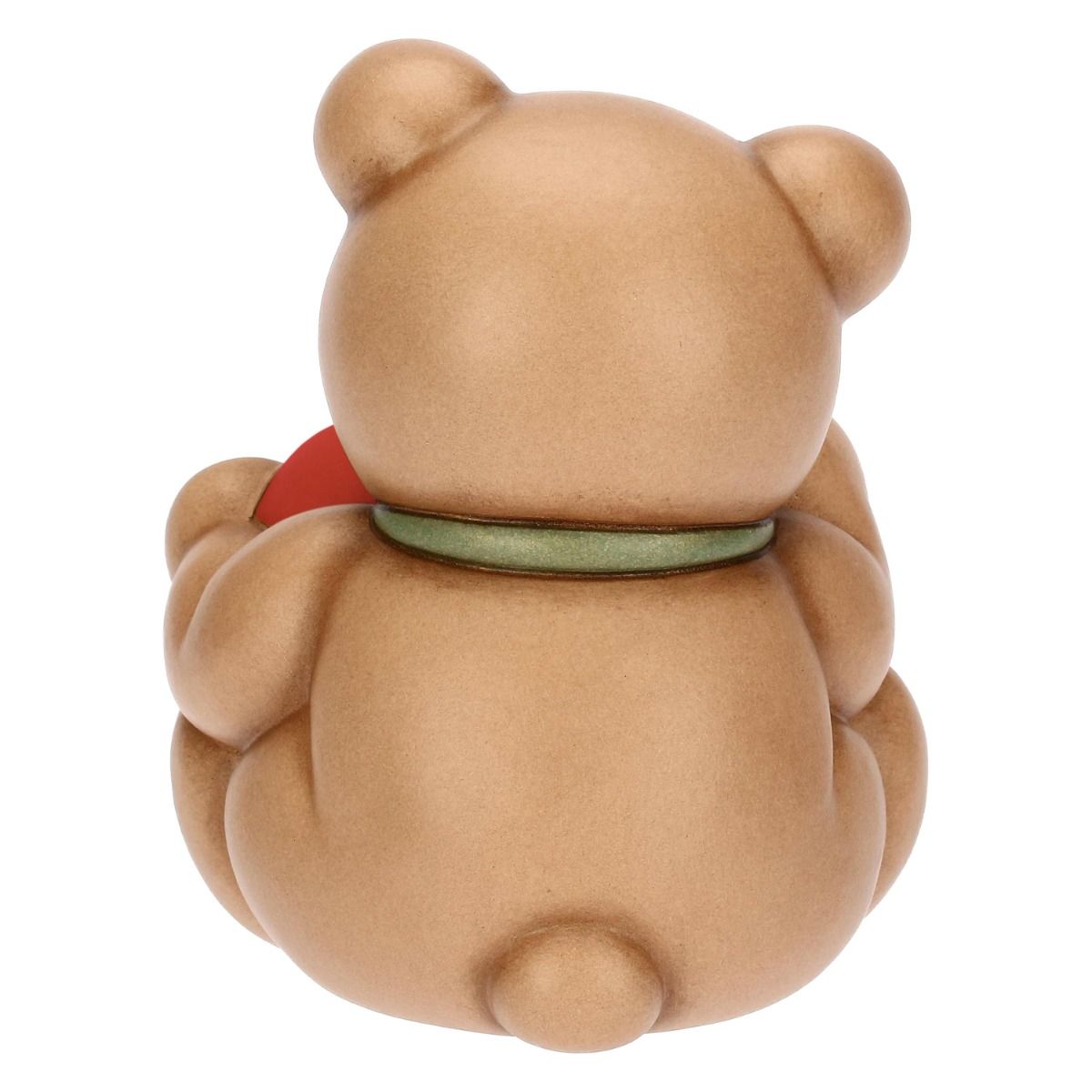 Teddy con cuore in ceramica, medio - immagine 2