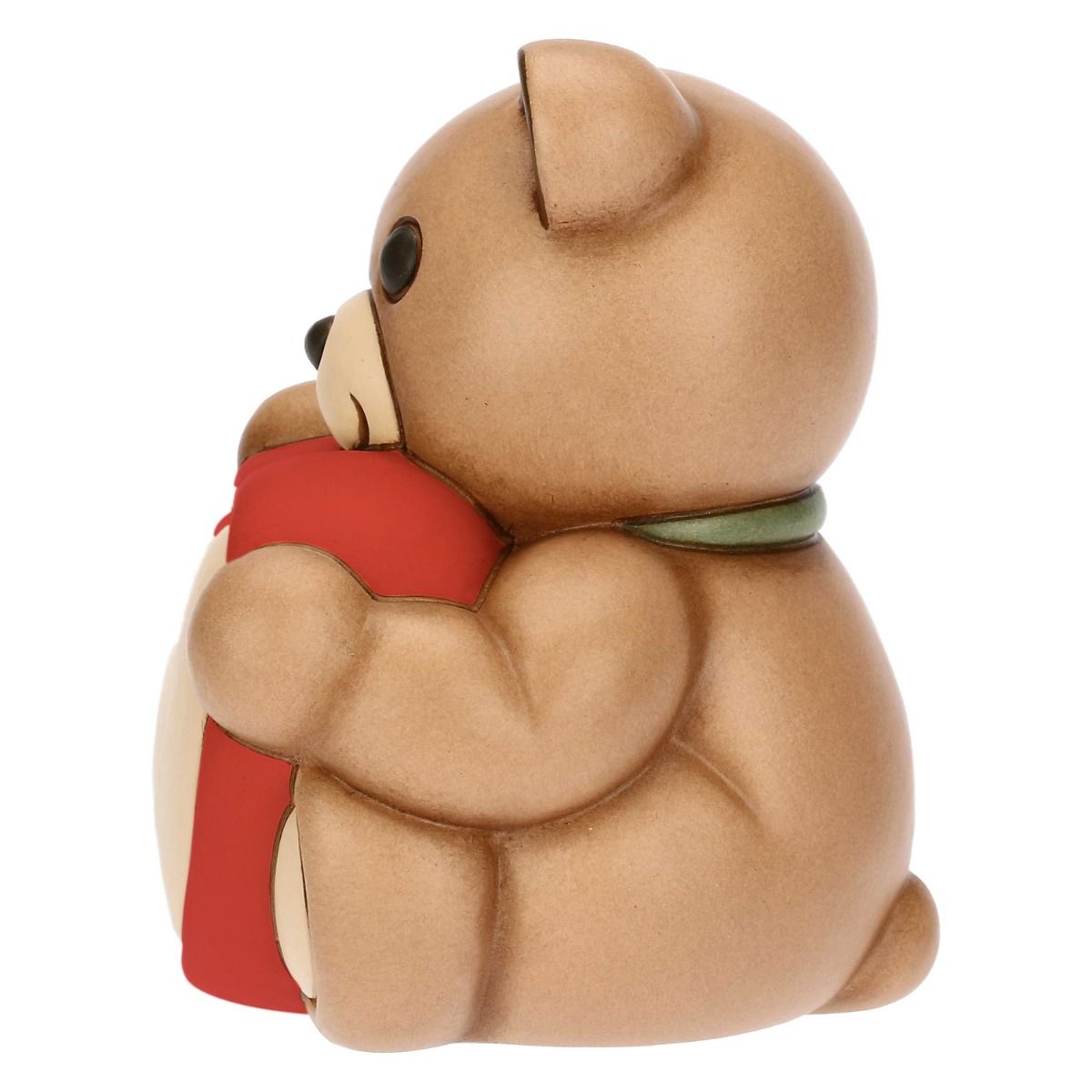 Teddy con cuore in ceramica, medio - immagine 6