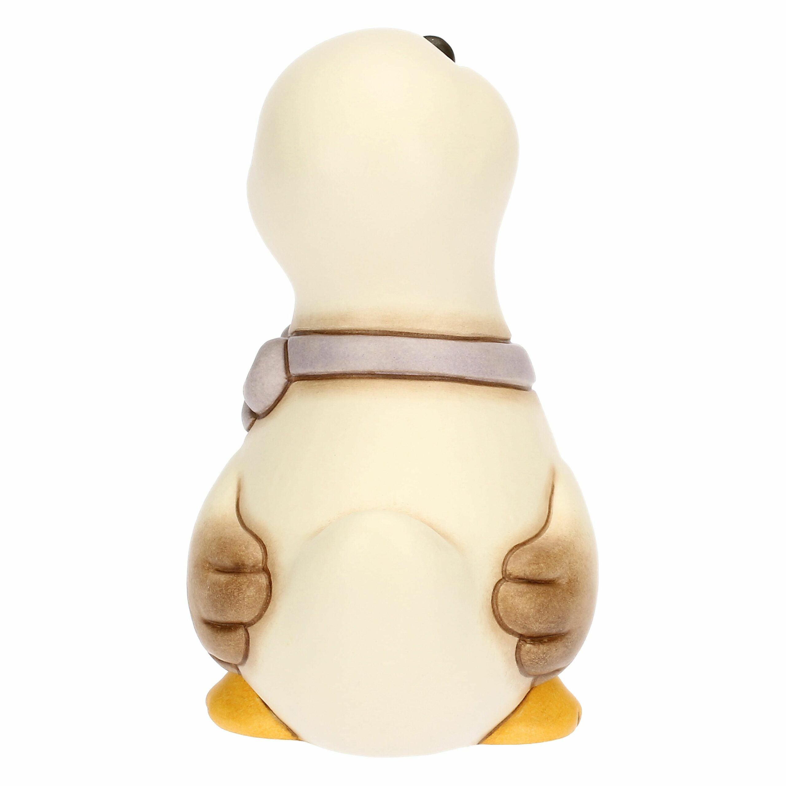 Oca Julie in ceramica con fiocco lilla in piedi - immagine 4
