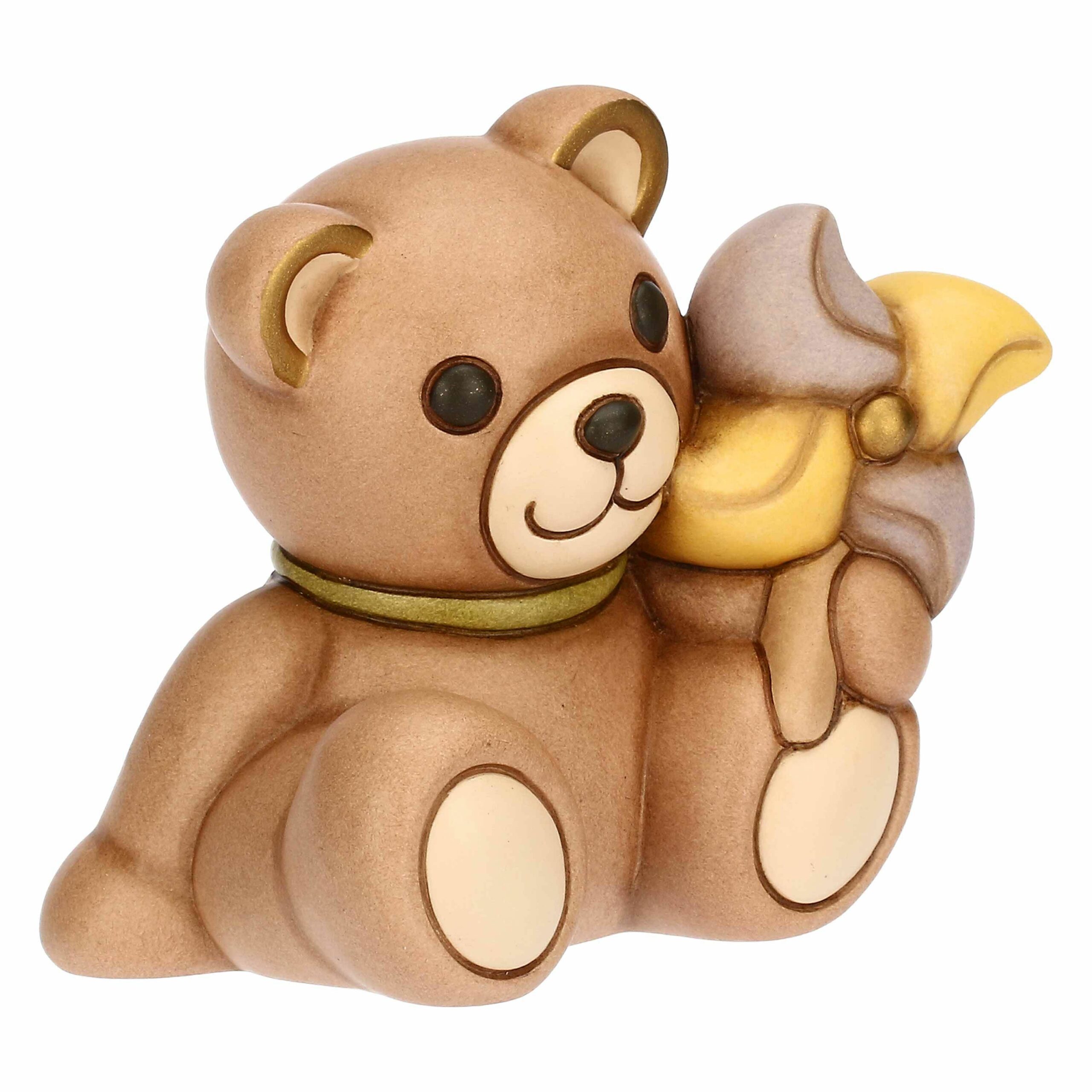 Teddy Primavera in ceramica con girandola, piccolo - immagine 4