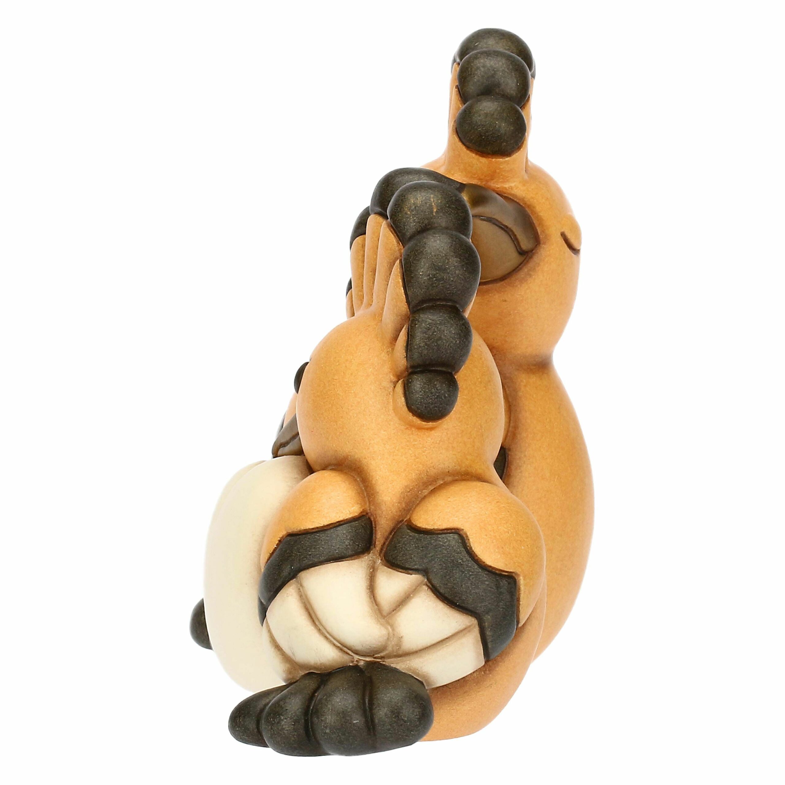 Coppia upupe in ceramica con cuore, grandi - immagine 5