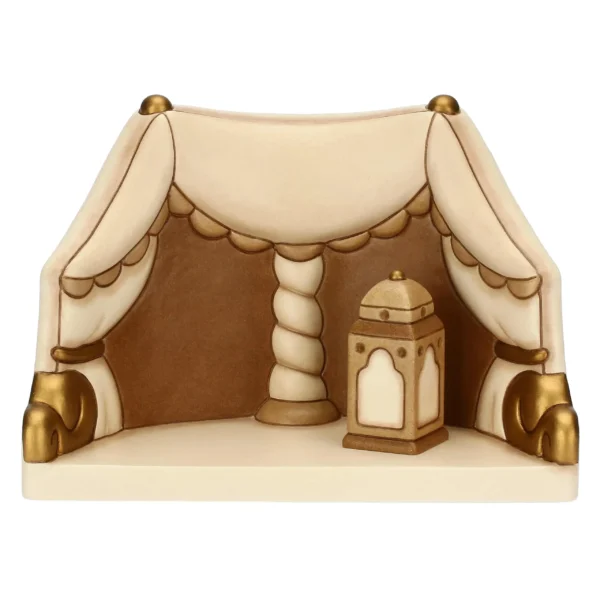 Tenda Re Magi del presepe in ceramica
