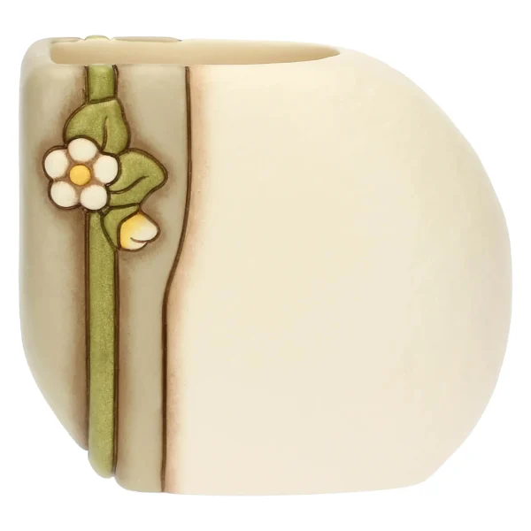Portaspazzolini in ceramica Country Bloom