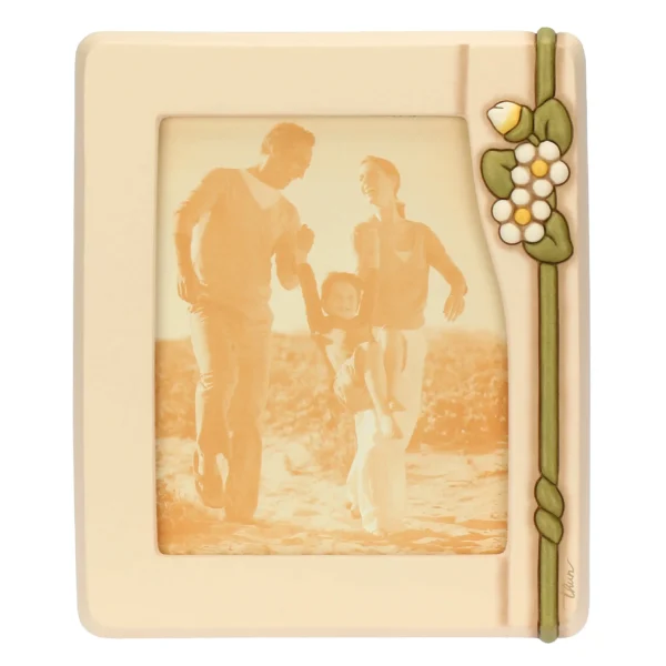 Portafoto in ceramica Country Bloom, maxi
