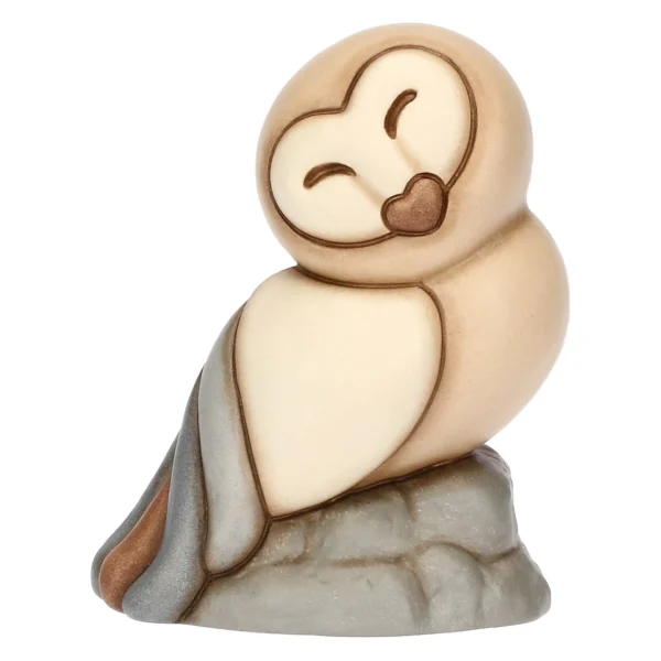 Barbagianni Barbi in ceramica, piccolo