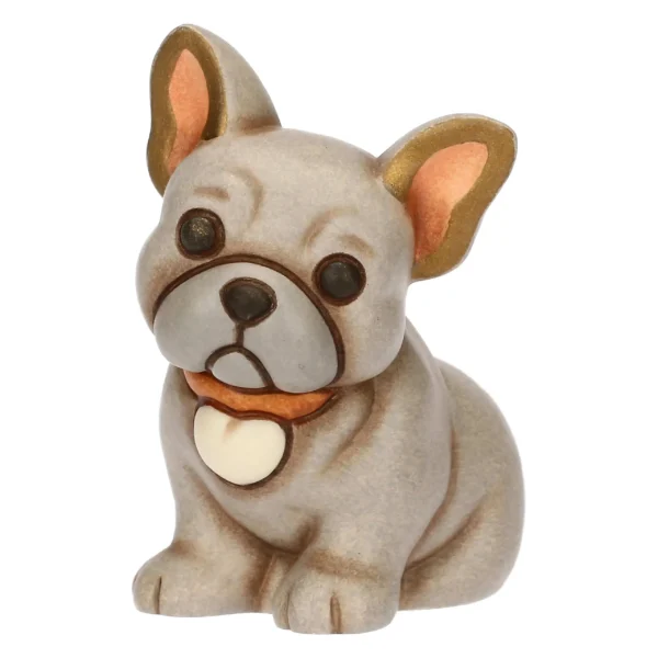 Mini bulldog Francy in ceramica
