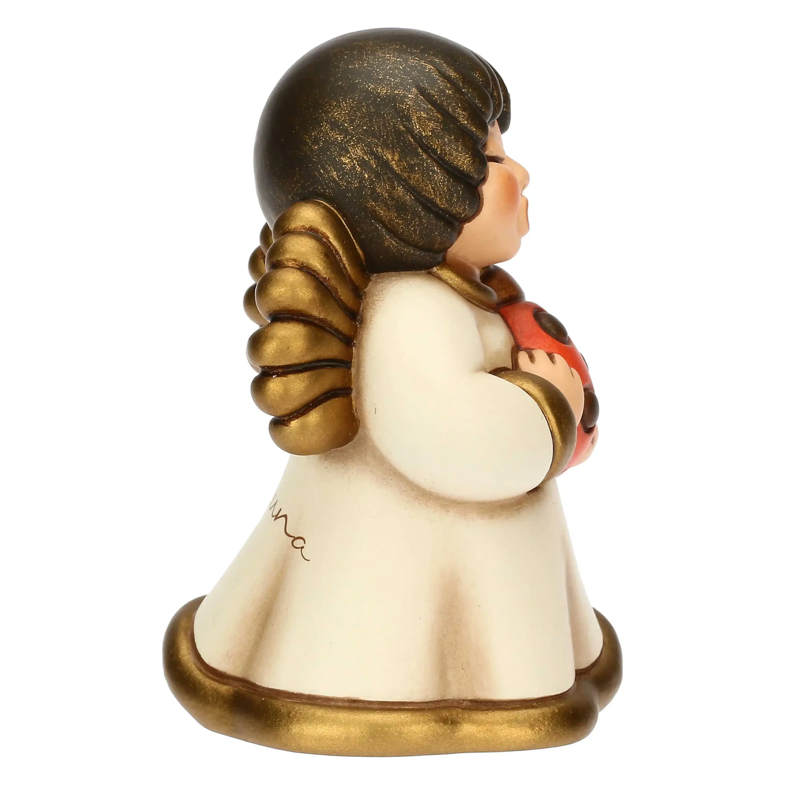 Angelo custode "Fortuna" in ceramica - immagine 2