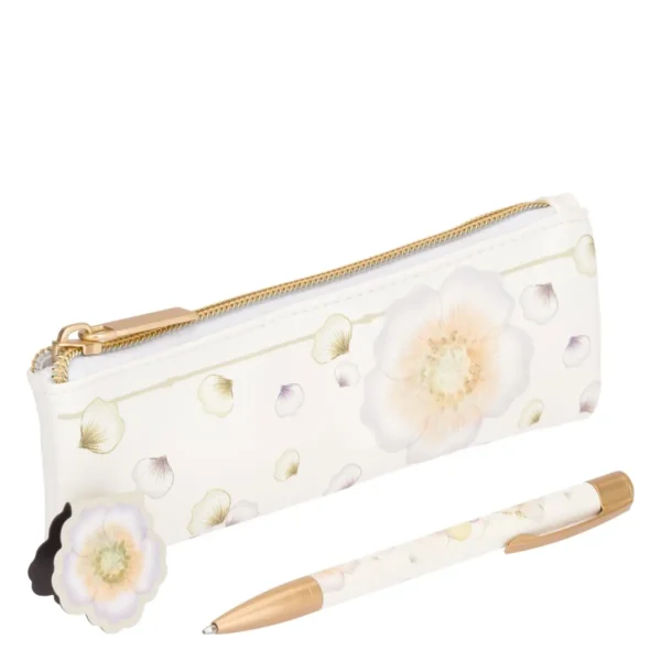 Astuccio con penna e magnete Bloom